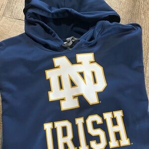 Blue Notre Dame Fighting Irish Hoodie